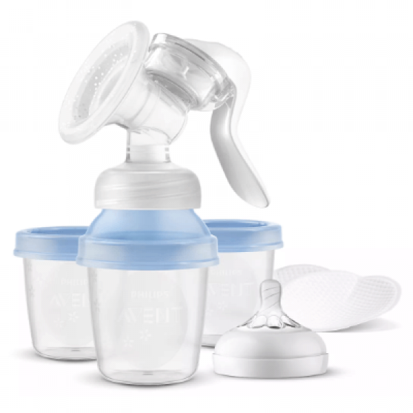 Philips Avent Manual Pump with 3 Storage Cups SCF430/13 4400